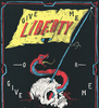 'Give me liberty or give me death' typography poster