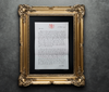 Framed 'IF poem, Rudyard Kipling poster 'letter to my son 2'