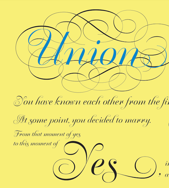 Union, Robert Fulghum typography poster 4