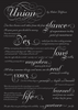 Union, Robert Fulghum typography poster 5