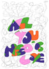 Beatles Lyrics Poster 'All you need is love'