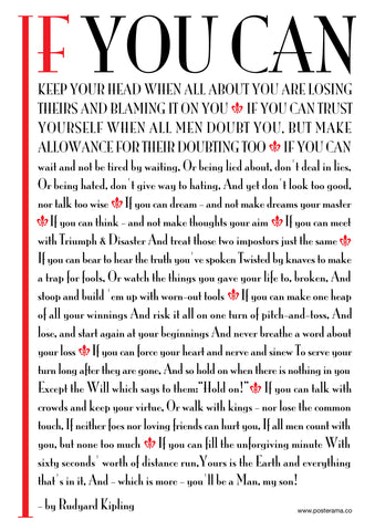 IF Rudyard Kipling poster RJ5