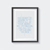 The secret of change... Socrates quote poster
