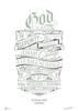 Serenity Prayer Glow in the Dark poster 1.3