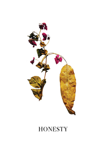 Nature Font: letter 'H' inspirational typography poster