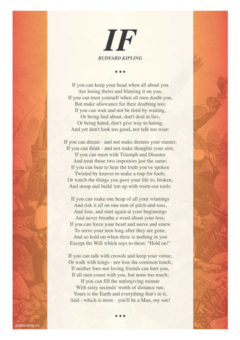 IF Rudyard Kipling poster RJ2