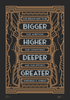 Dream bigger Dhirubhai Ambani typography poster