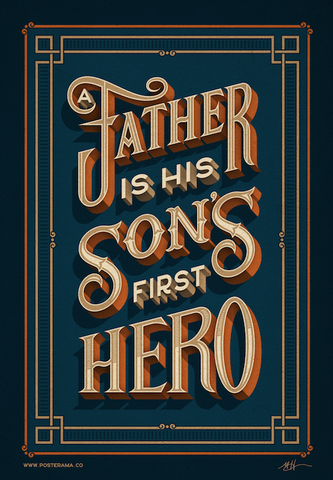 A Father is his sons first hero poster 2