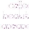 Inspirational Quote 'Collect beautiful moments' purple poster