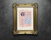 Serenity Prayer framed poster Lion 1