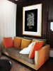 I am the master of my fate framed calligraphy poster 1