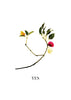 Nature Font: letter 'Y' inspirational typography poster