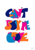 Beatles Lyrics Poster 'Can't buy me love'