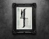 if kipling poster pensive man framed