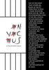 Invictus poem poster Tally Marks 1