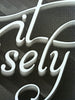 One Life typography poster.